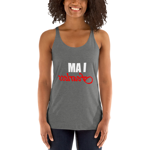 "IAM Fearless" Women's Racerback Tank