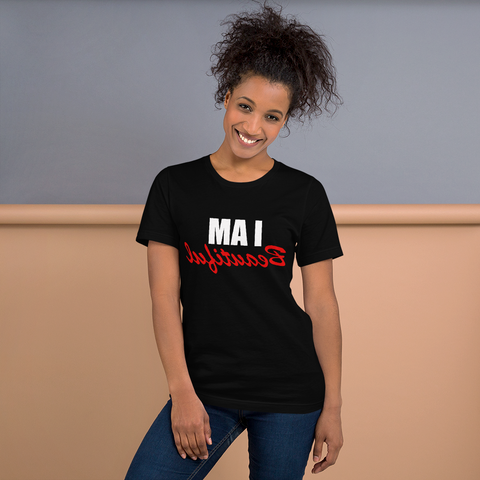 "I AM Beautiful" Short-Sleeve Unisex T-Shirt