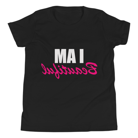 "I AM Beautiful" Girls Short Sleeve T-Shirt