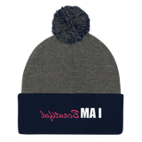 "I AM Beautiful" Pom Pom Knit Cap